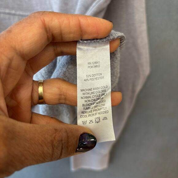 Techstyles Kauai Hawaii Hike Hoodie XL NWT Weathered Gray Hike Outdoors Cozy - Picture 6 of 10